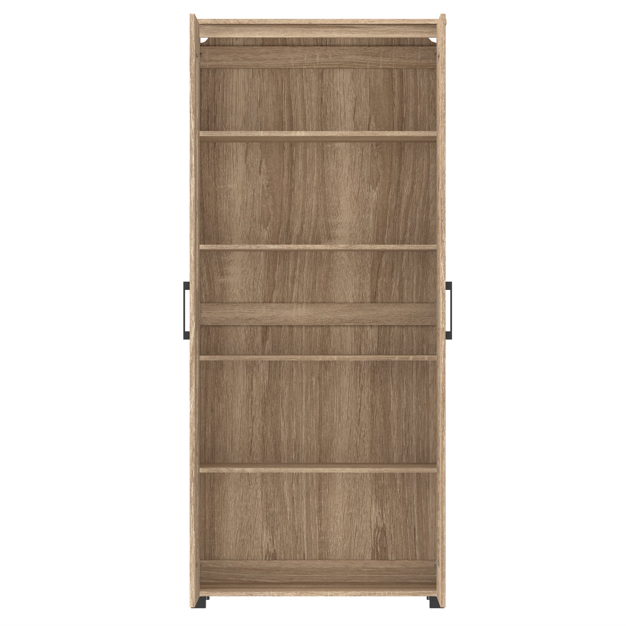 Montreal Cupboard 2 Door Tall - Light Sonoma Oak