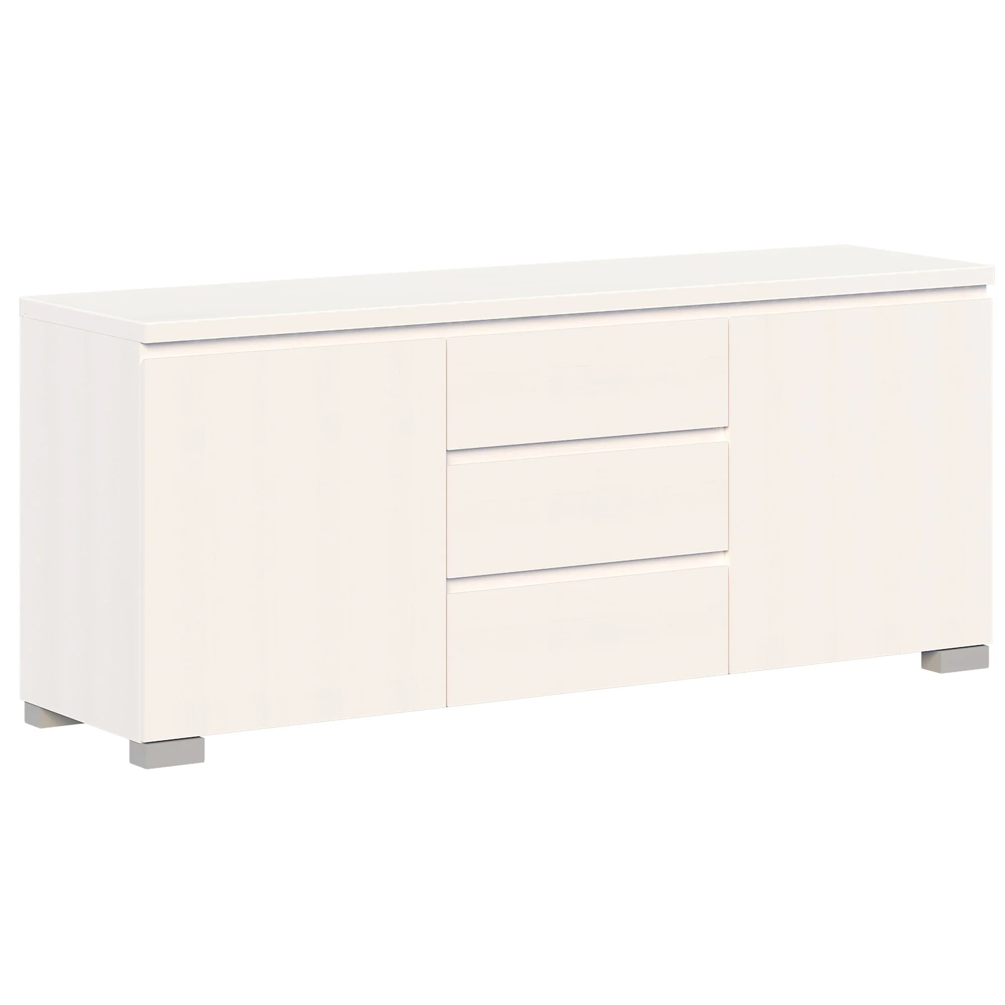 Elara 2 Door 3 Drawer Buffet - White