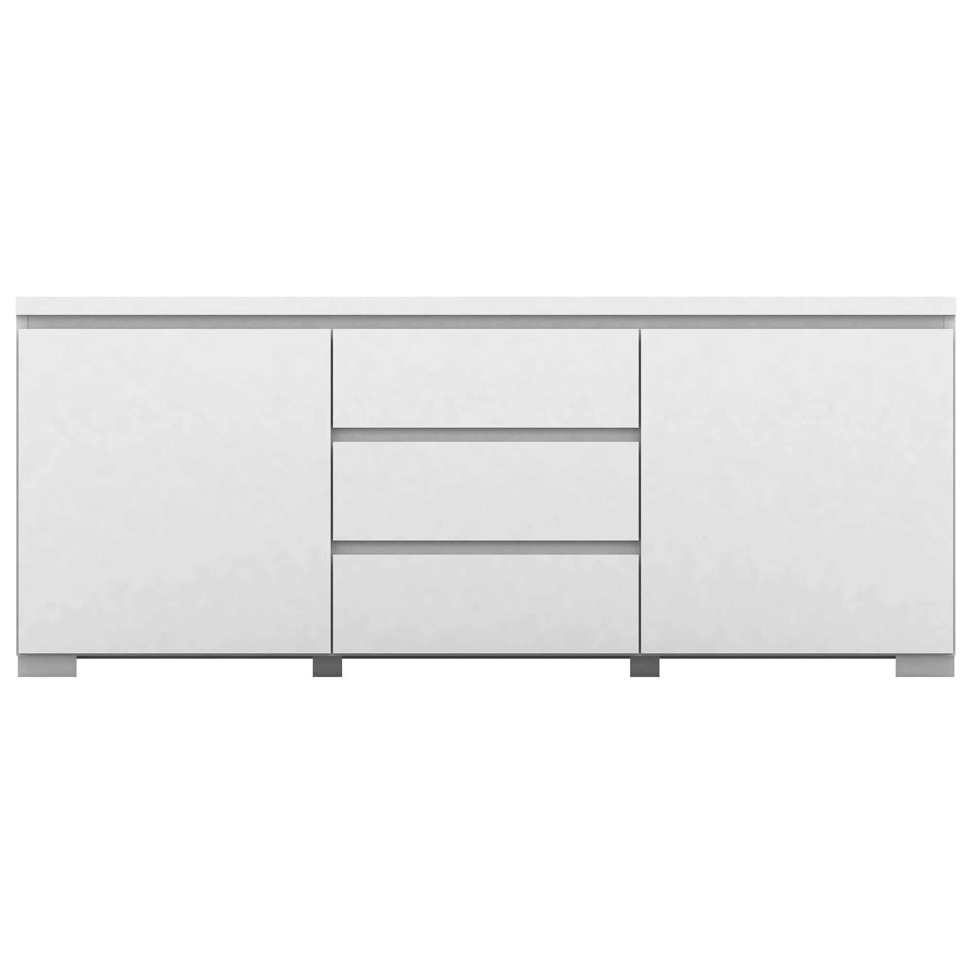 Elara High Gloss Buffet - White