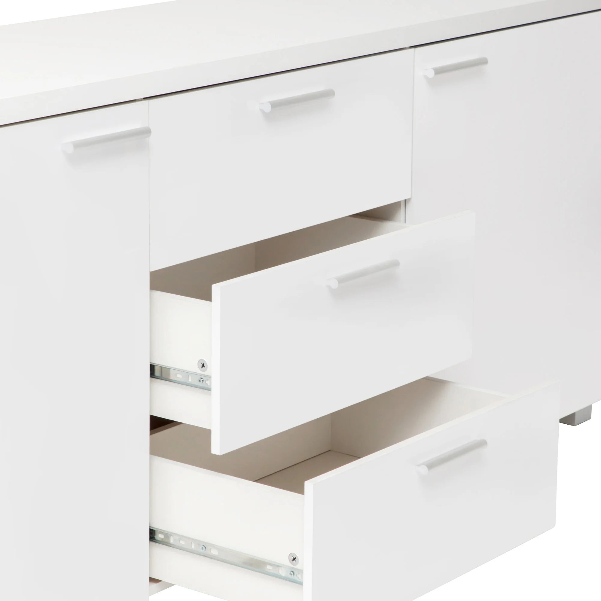 Elisha High Gloss Buffet - White