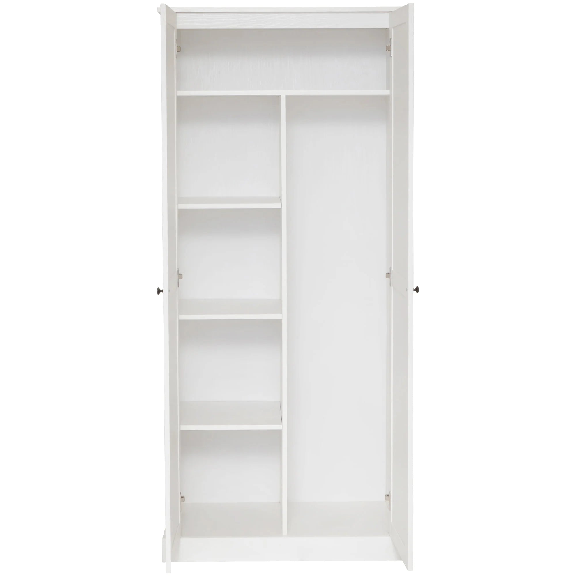 Hamptons 2 Door Broom Multipurpose Cupboard