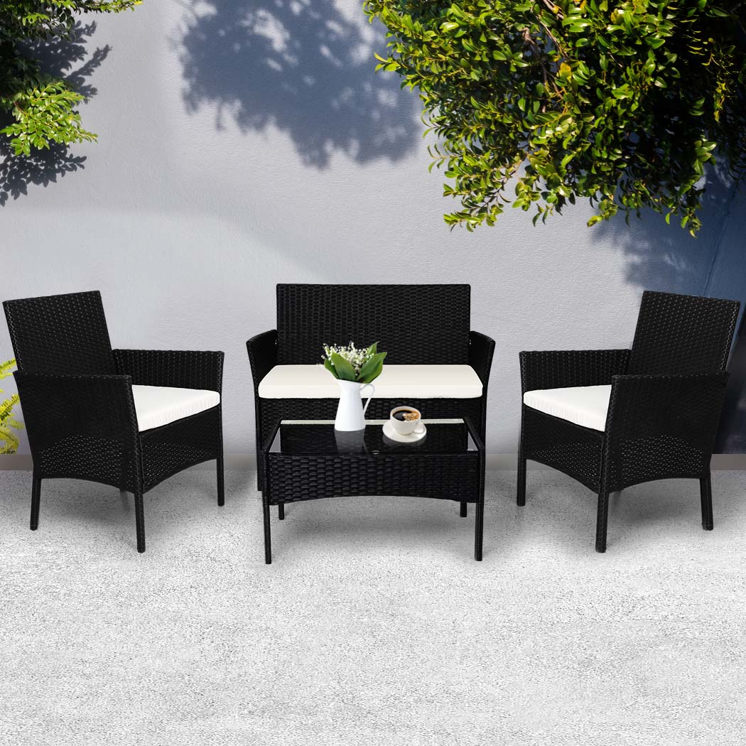 Levede Outdoor Furniture Setting - 4pcs