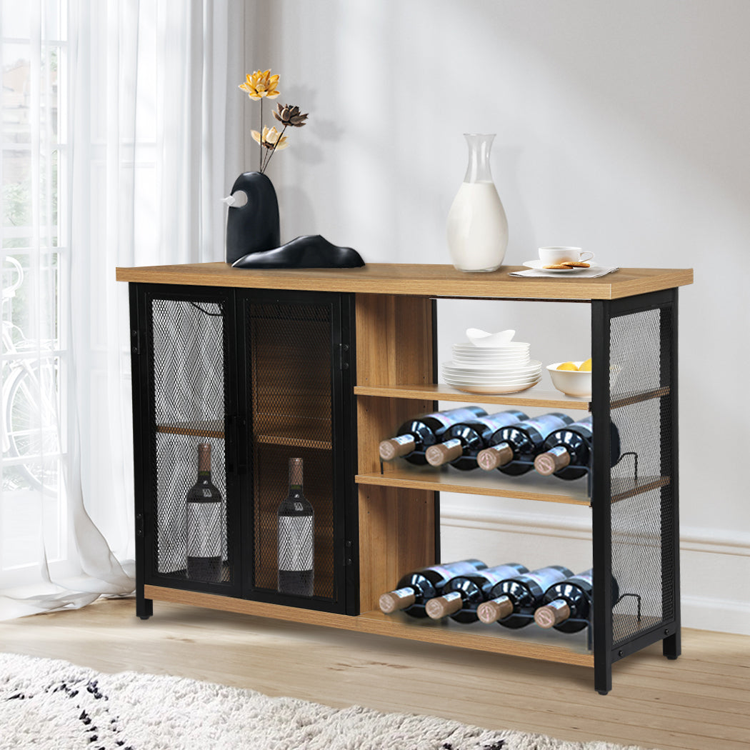 Levede Bar Cabinet Buffet Sideboard