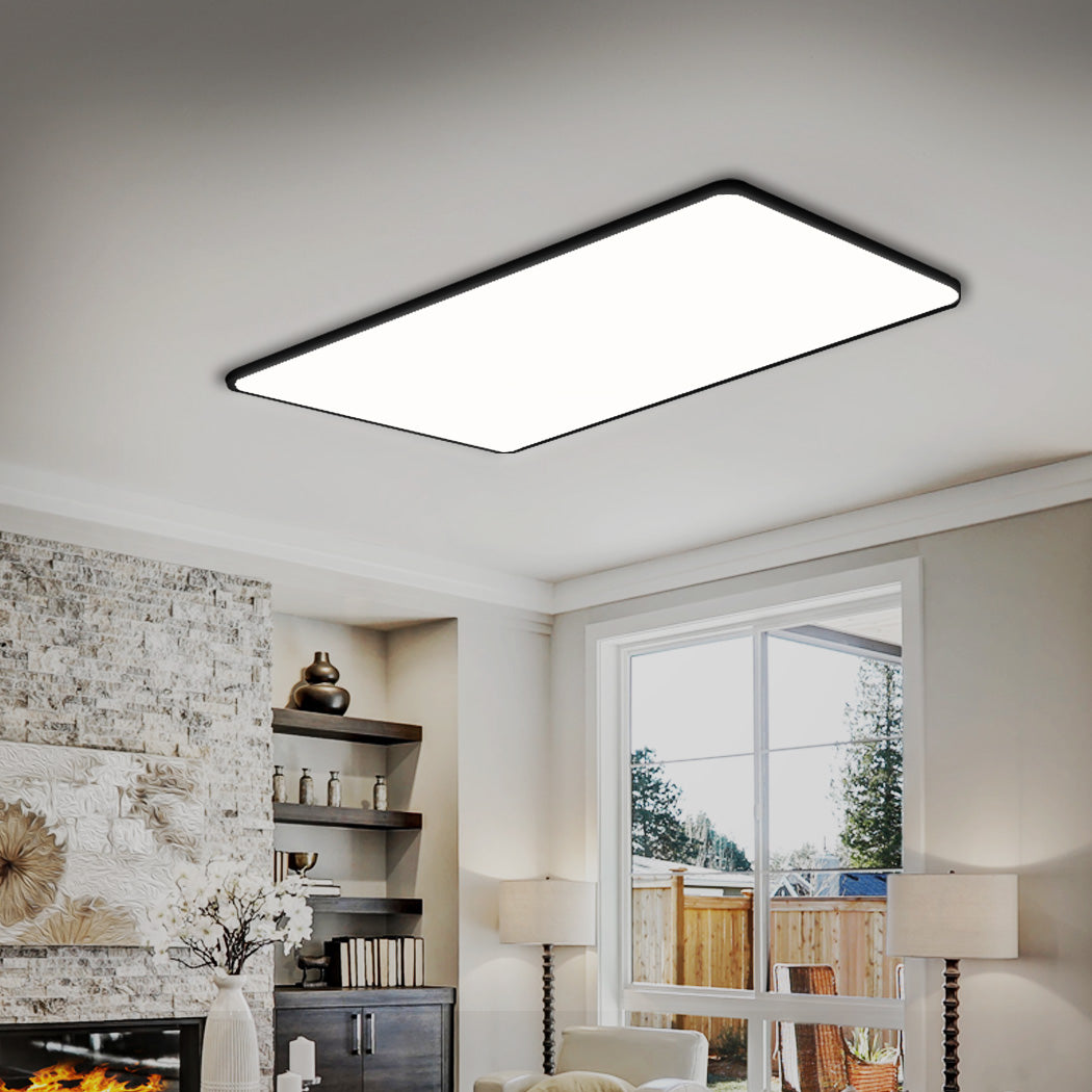 EMITTO LED Ceiling Light Ultra-Thin 96W Black