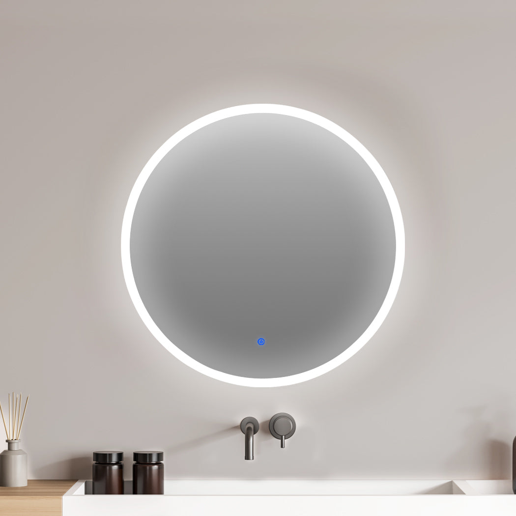 EMITTO LED Wall Mirror Round Anti-fog 70CM