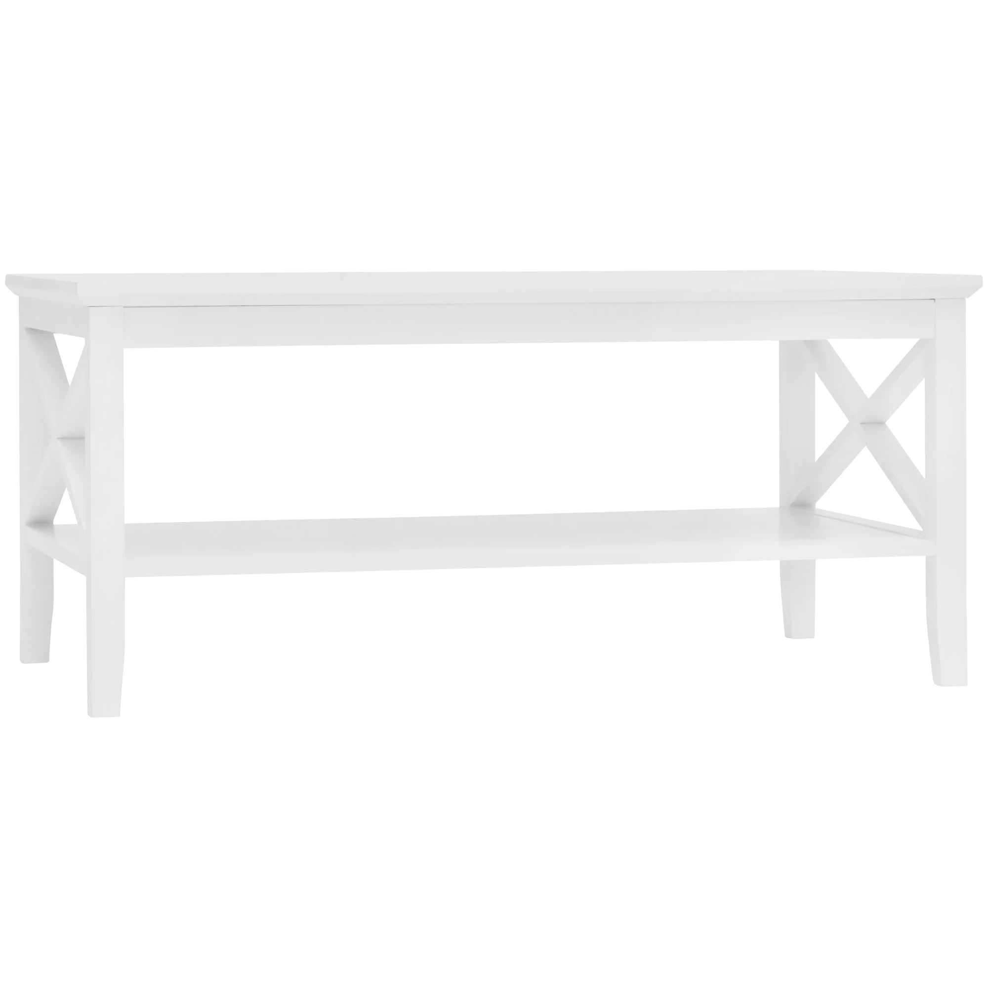 Long Island Rectangular Coffee Table - White