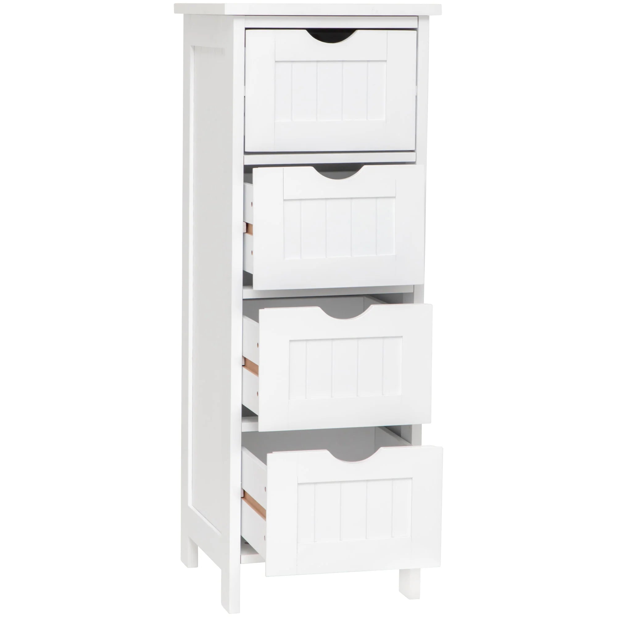 Maine 4 Drawer Multipurpose Bathroom Cabinet