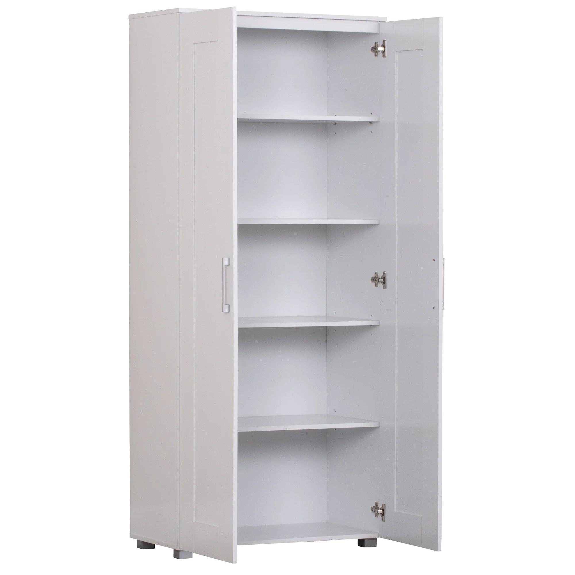 Montreal Cupboard 2 Door Tall - White