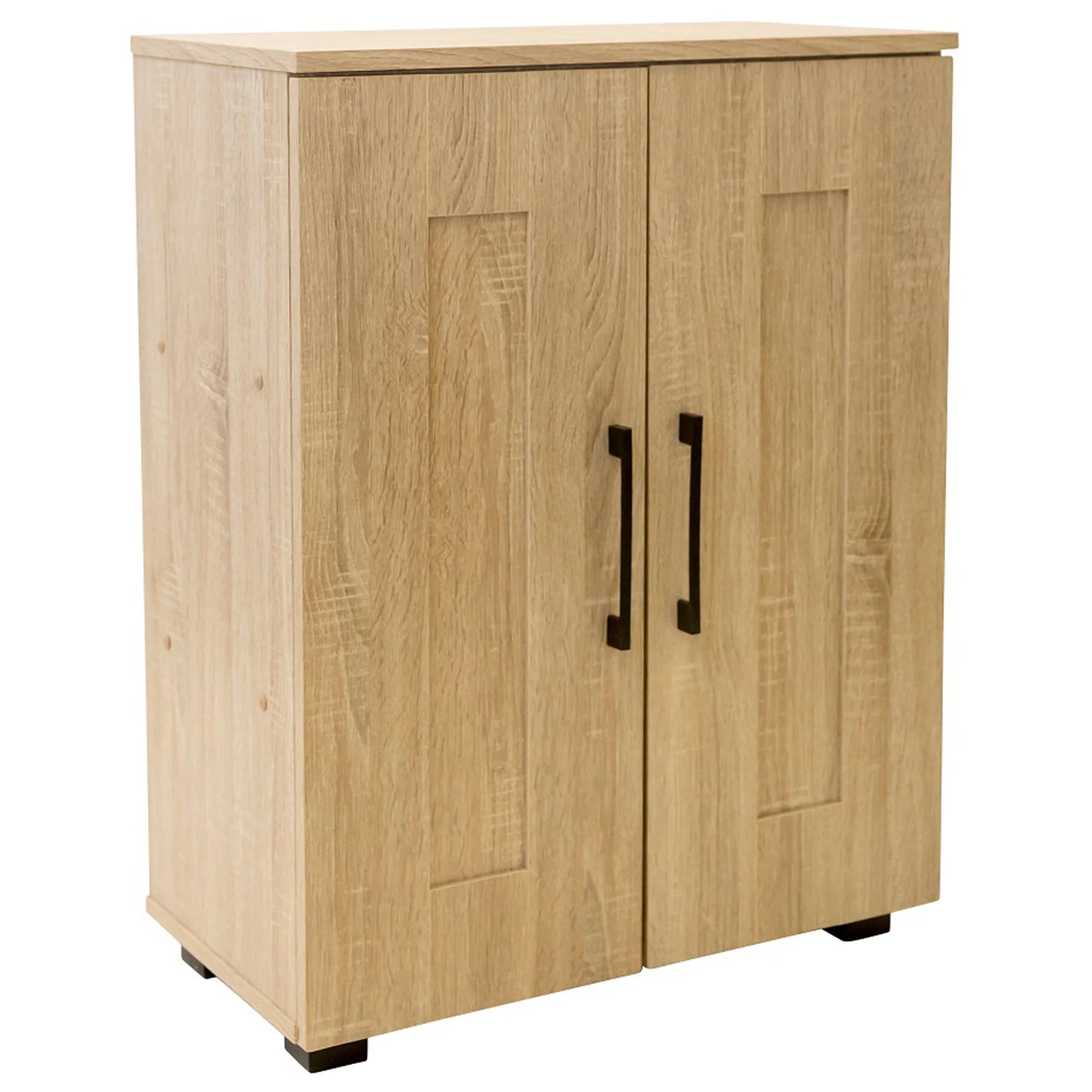 Montreal Cupboard 2 Door Low - Light Sonoma Oak