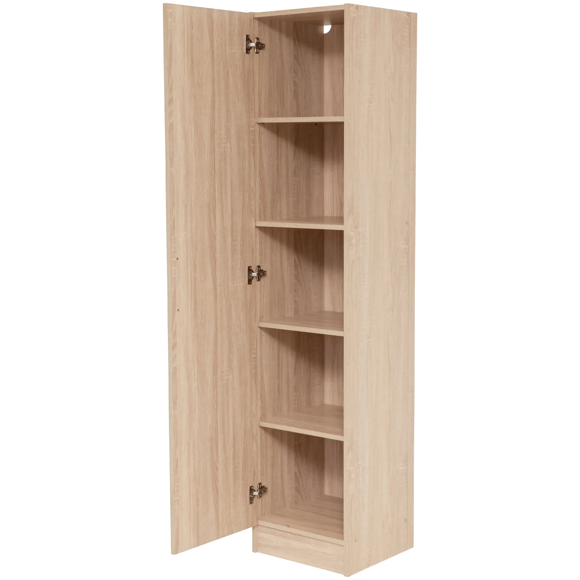 Multi-Purpose Cupboard Single Door - Light Sonoma Oak