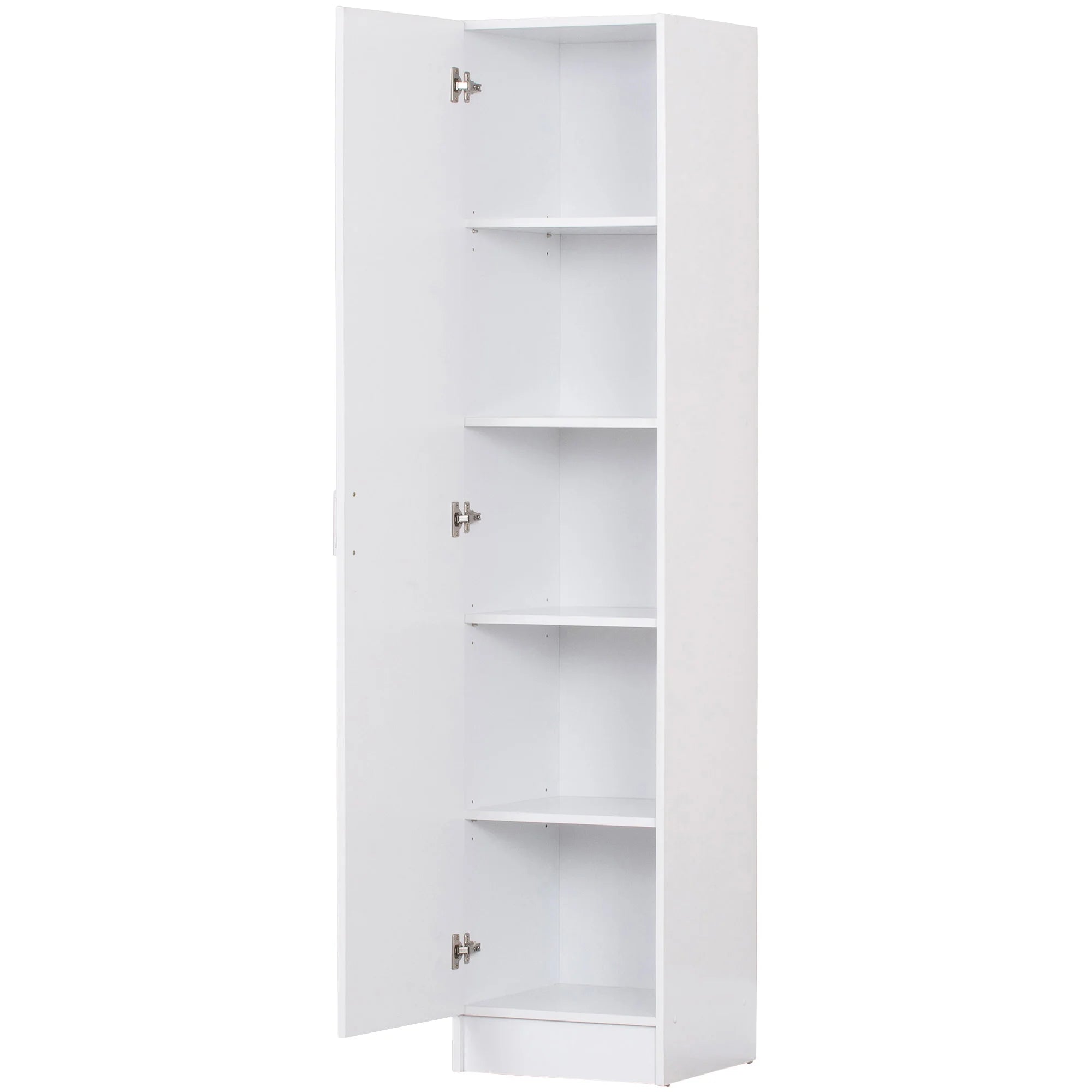 Multi-Purpose Cupboard Single Door - White