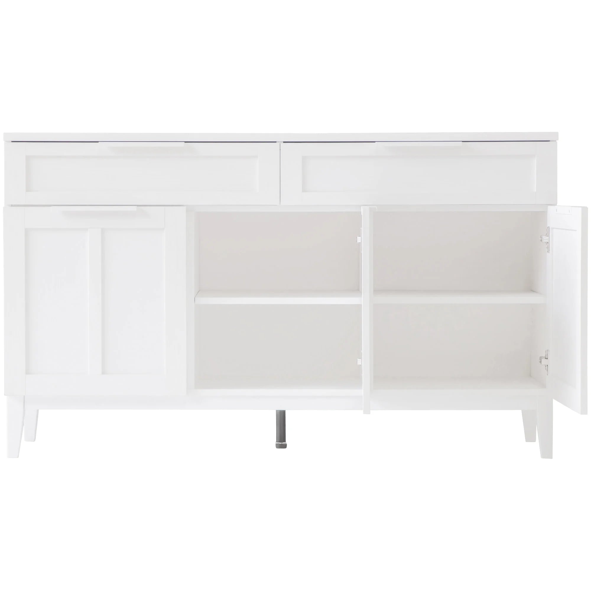 Tenley 2 Drawer 3 Door Sideboard Cabinet - White