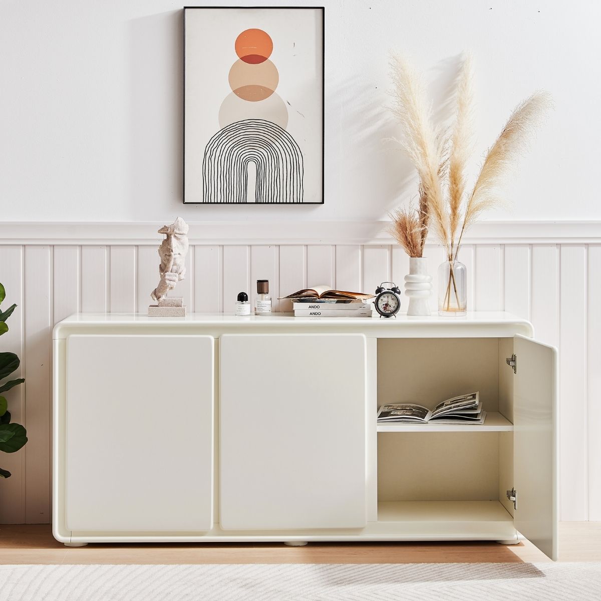 Astrid White Sideboard