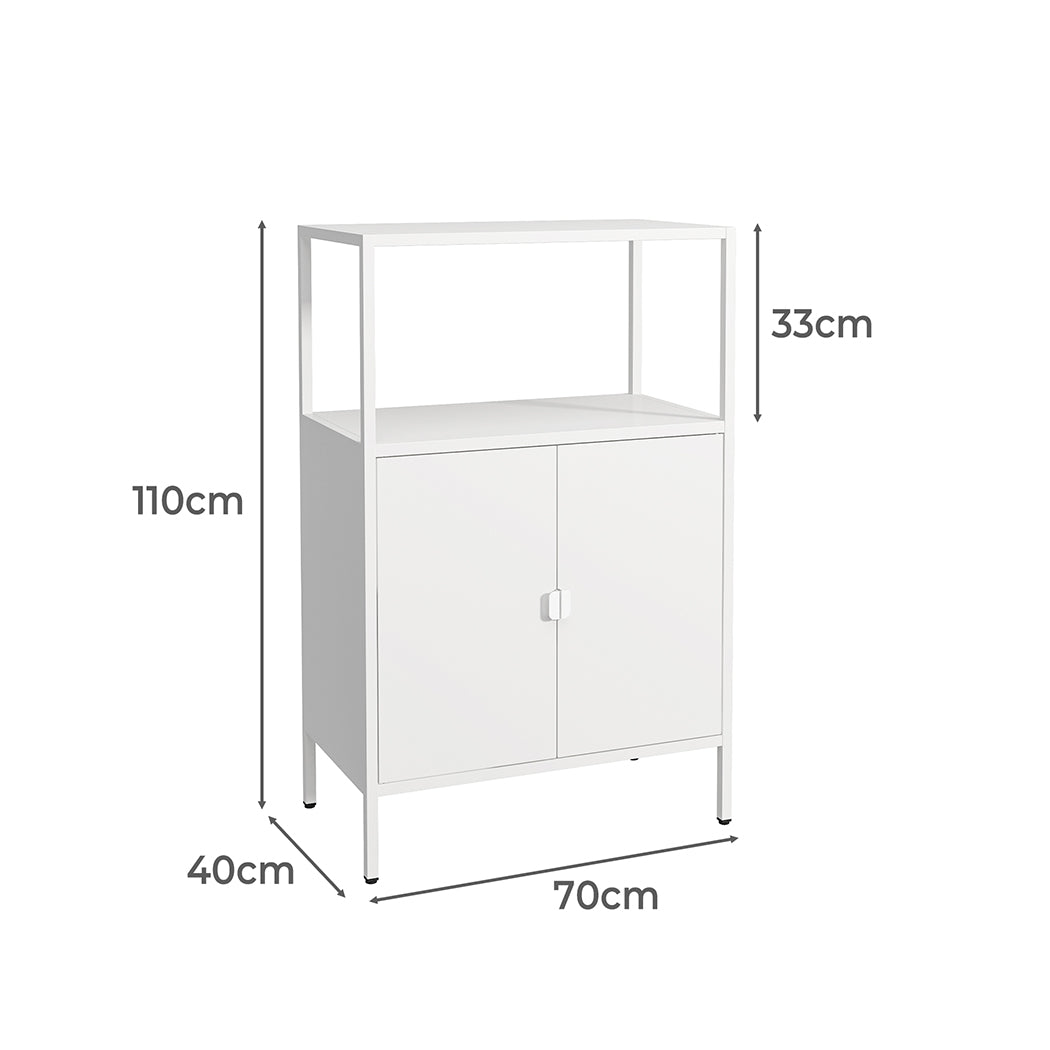 Levede Filing Cabinet Storage Office White-1820268788814319618