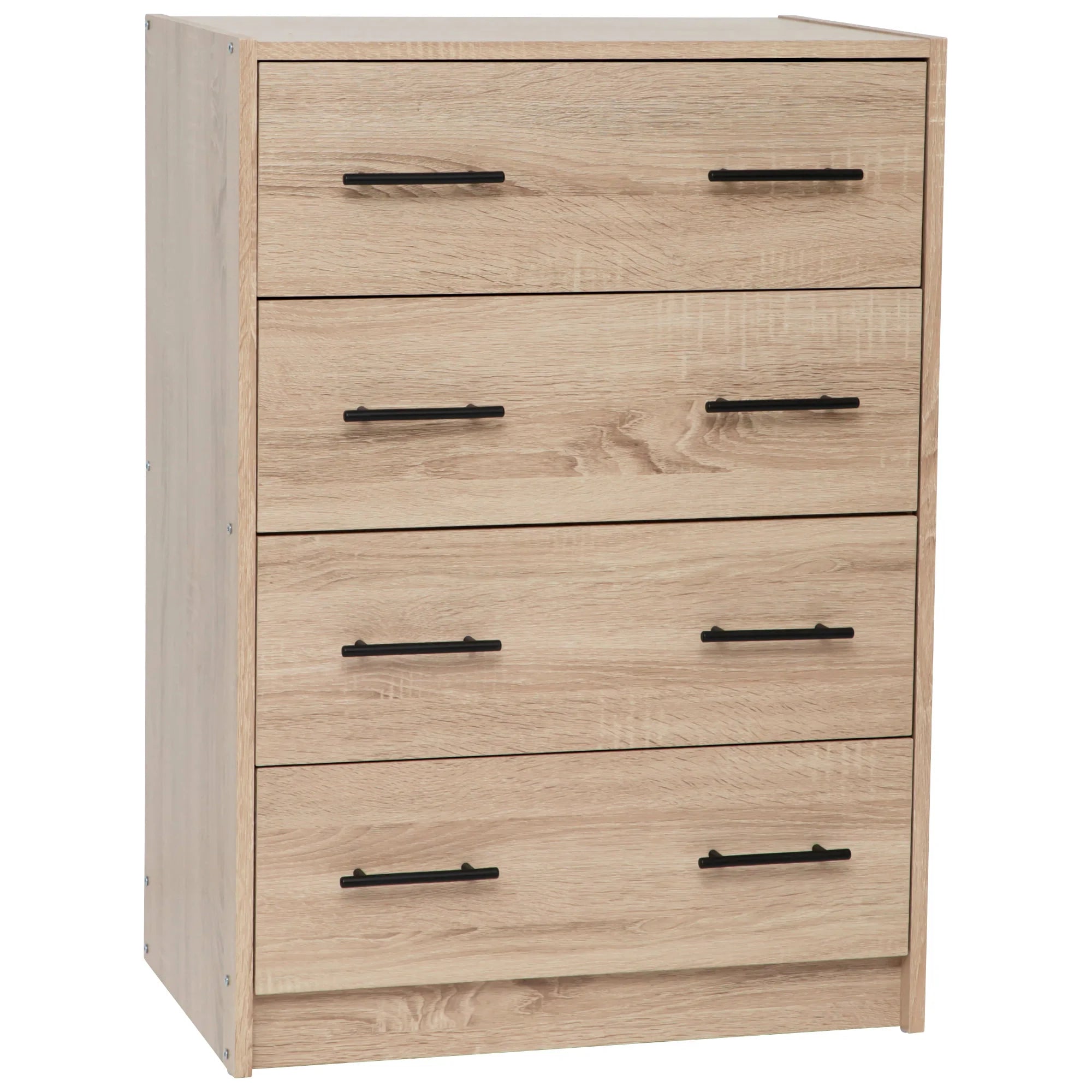 Classic Chest of 4 Drawers - Light Sonoma Oak