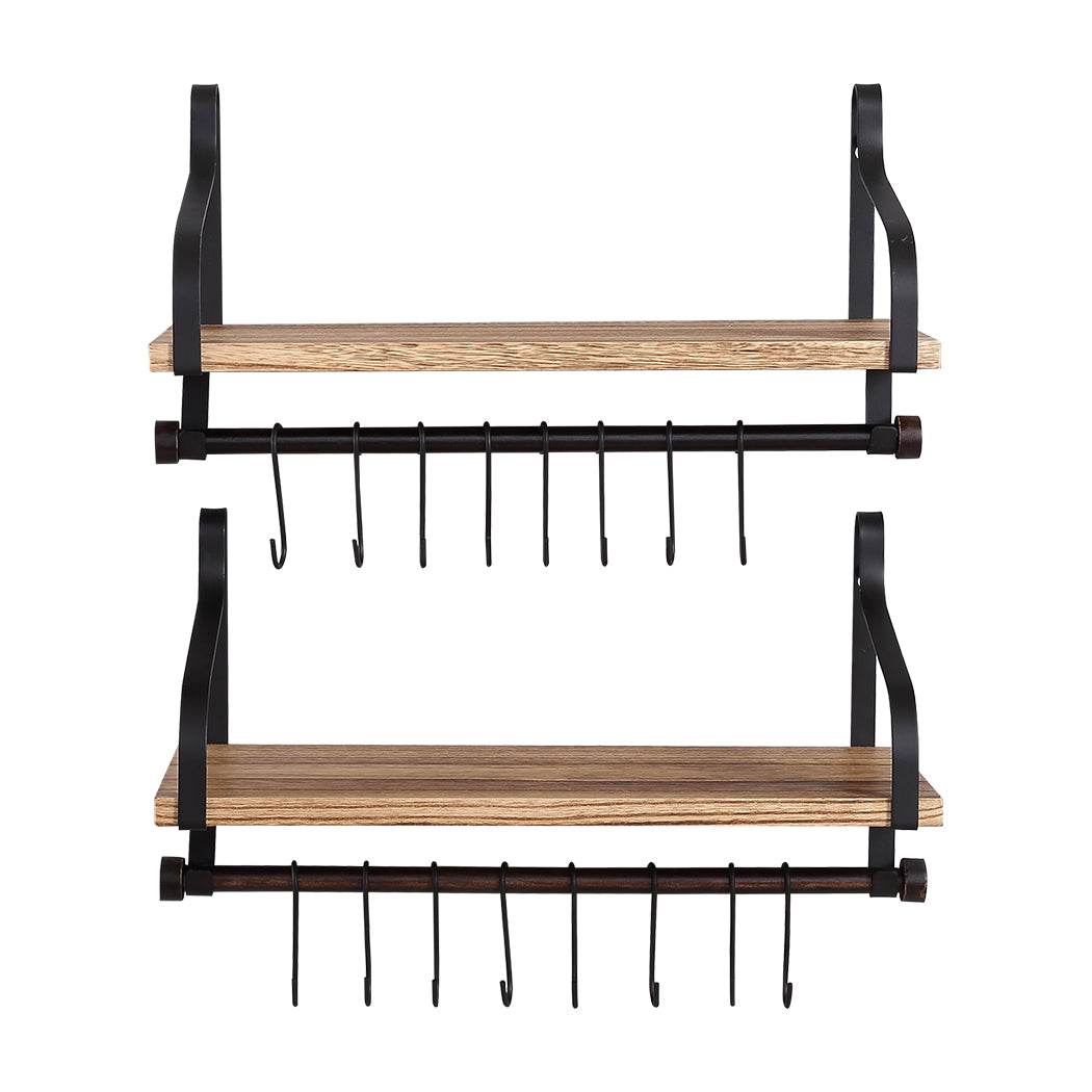 Levede Floating Shelf Brackets Wall