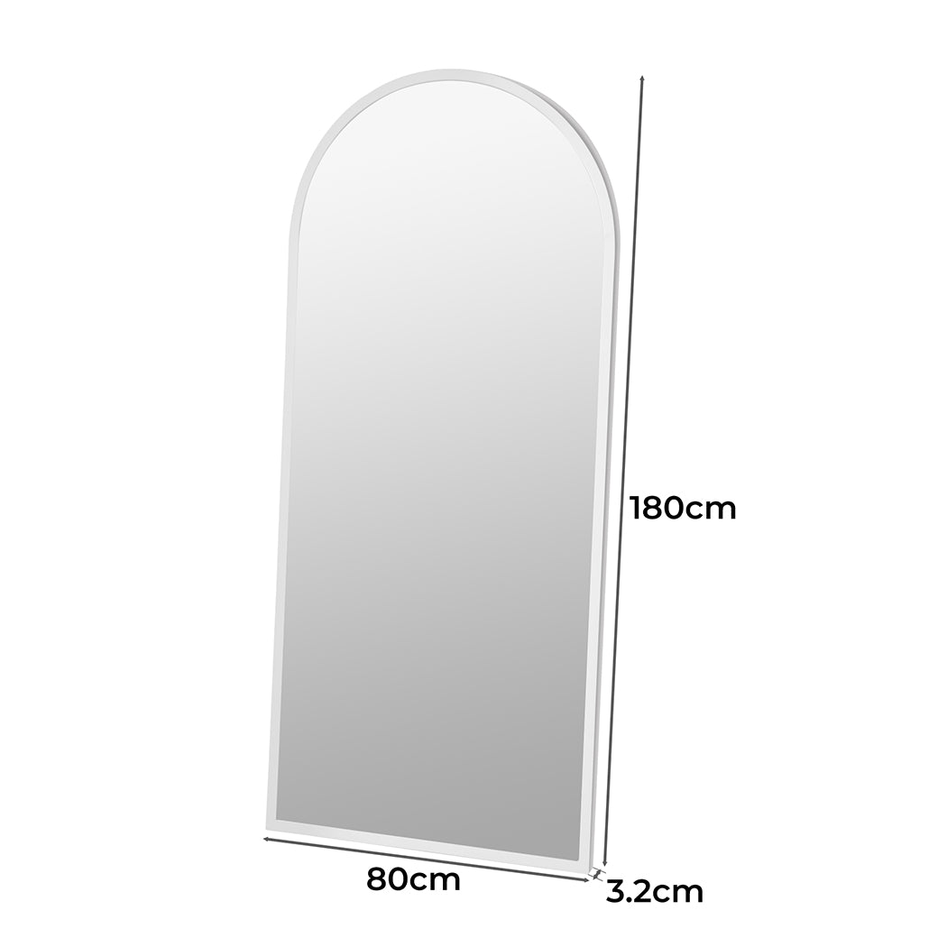 Yezi Floor Mirror Full Length Mirrors 1.8M White