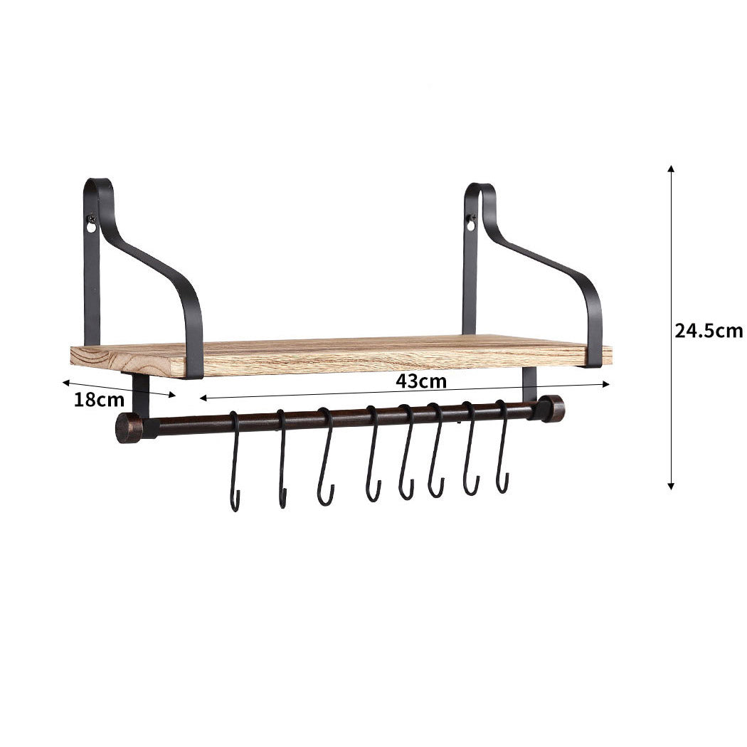 Levede Floating Shelf Brackets Wall