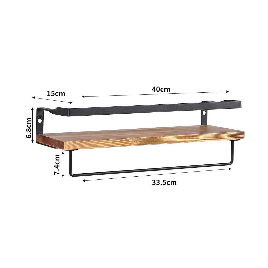 Levede Floating Shelf Brackets Wall