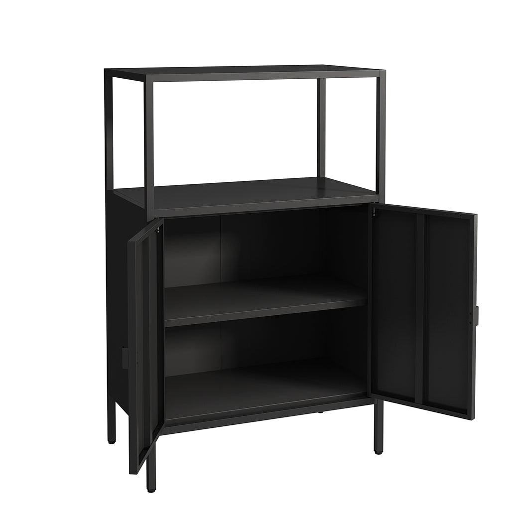 Levede Filing Cabinet Storage Office Black-1820268788680101891