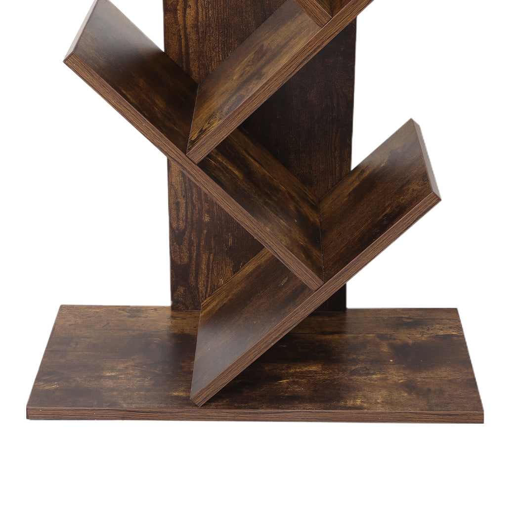 Levede Bookshelf Wooden Tree Bookcase