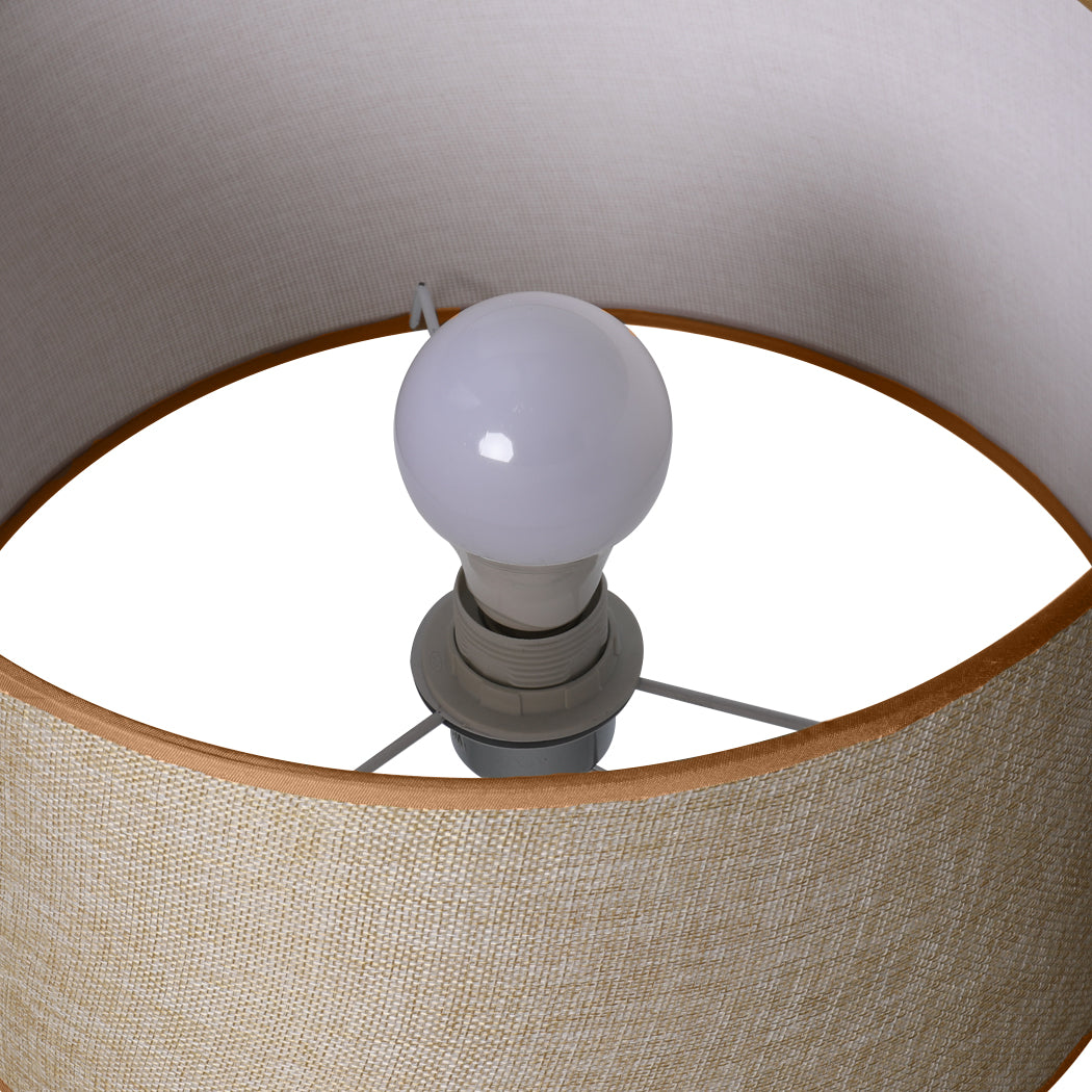 EMITTO Modern LED Floor Lamp Stand Reading Beige