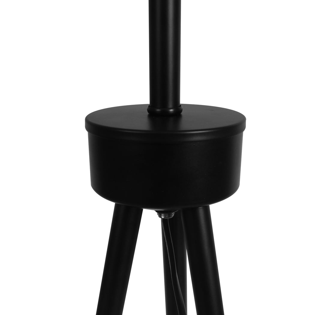 EMITTO Modern Black Tripod Floor Lamp