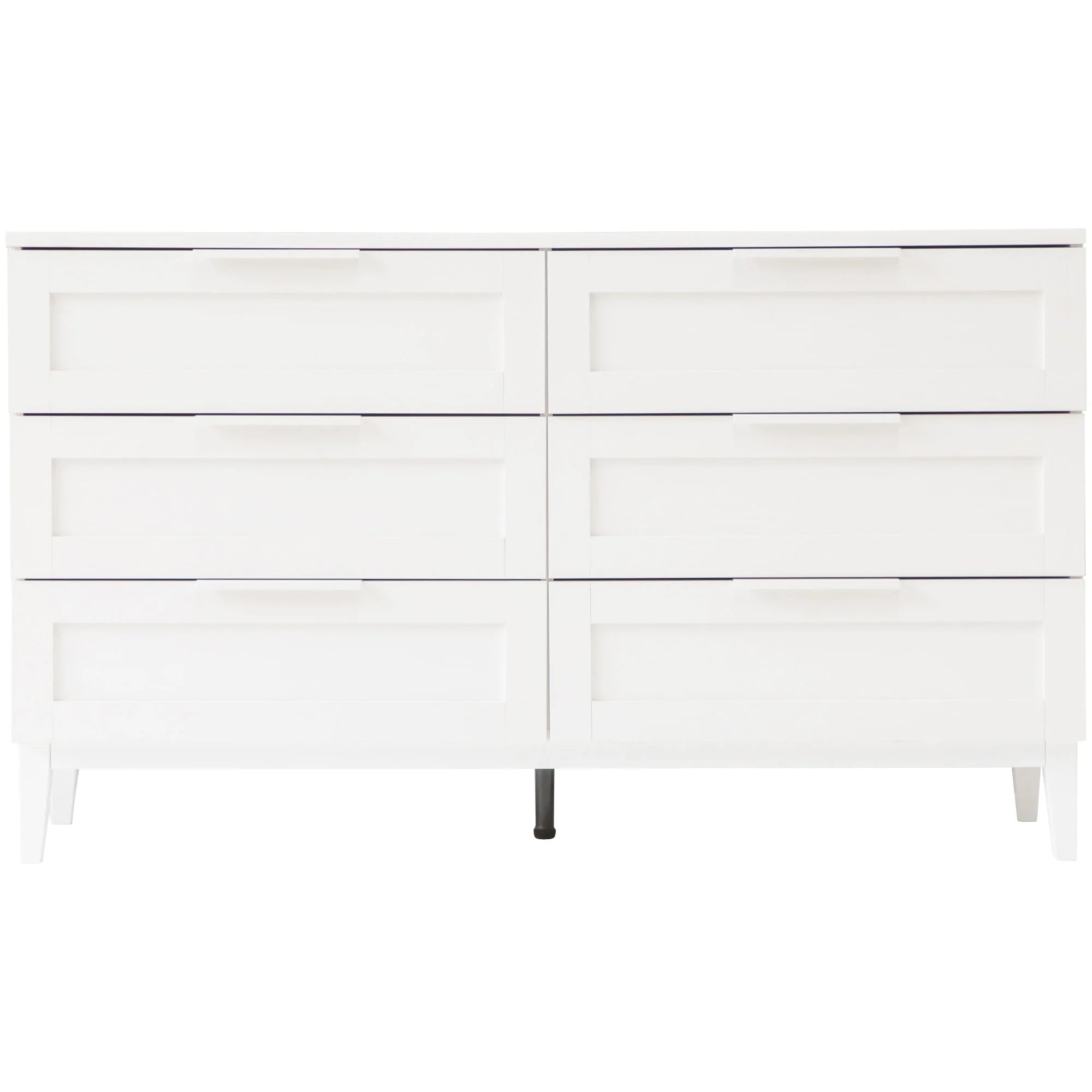 Tenley 6 Drawer Chest - White