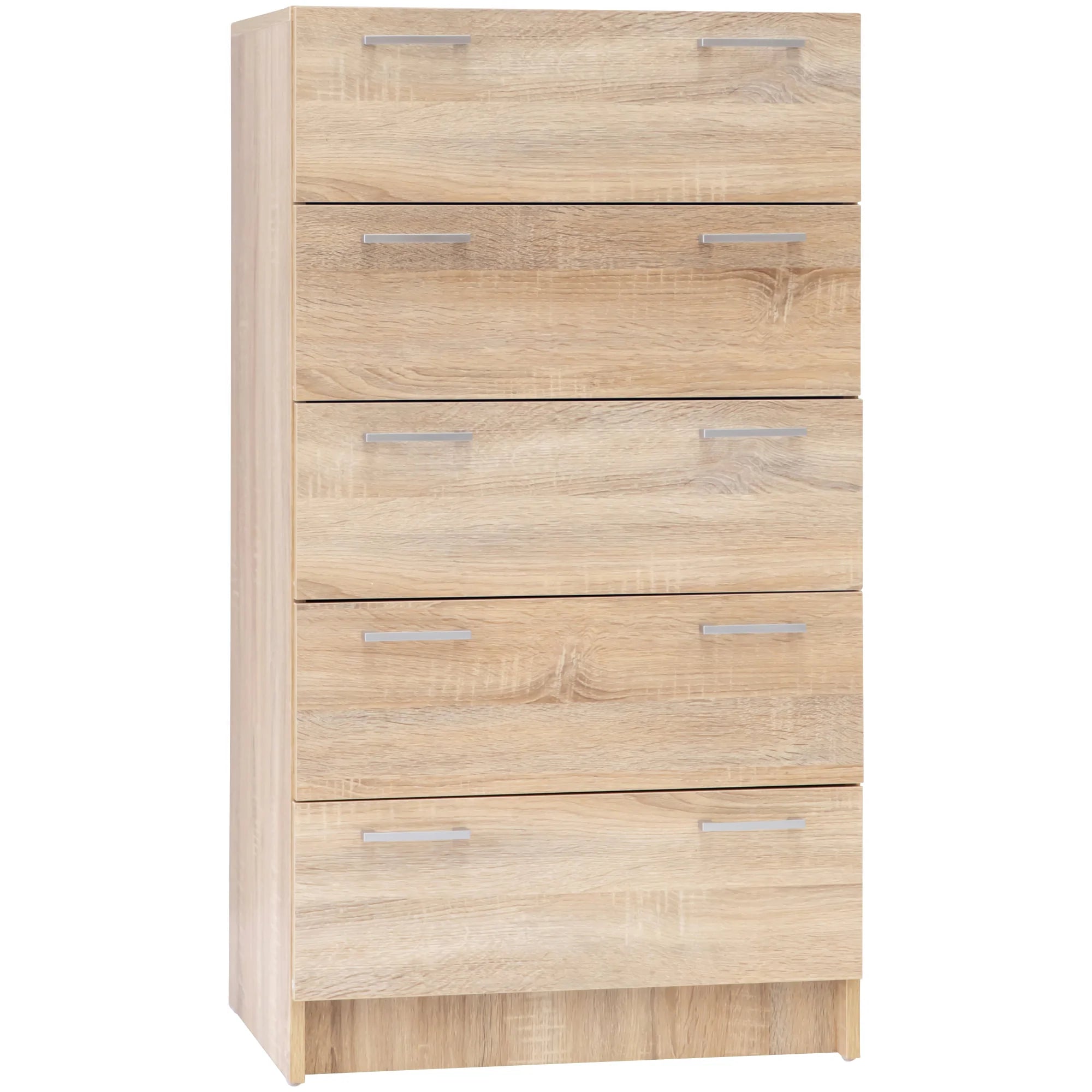 Tribecca 5 Drawer Chest - Light Sonoma Oak