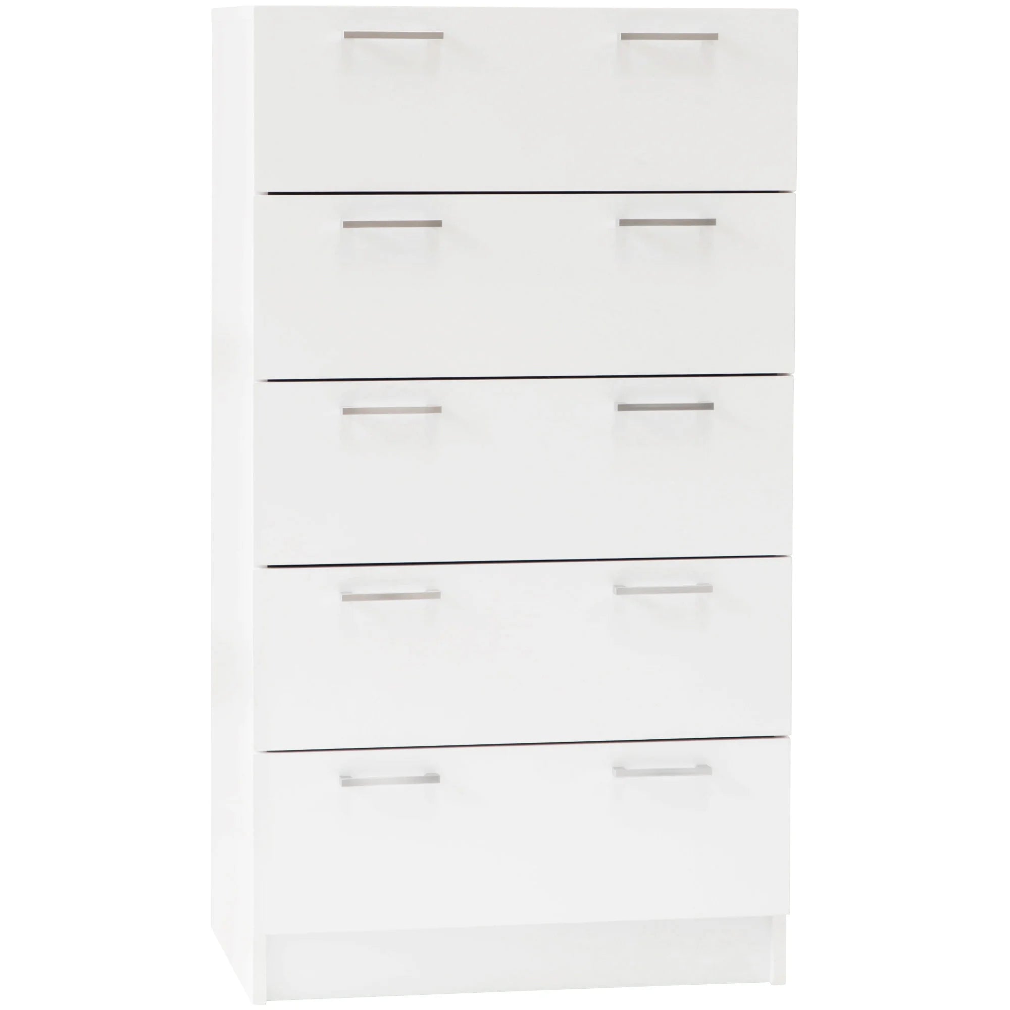 Tribecca 5 Drawer Chest - White