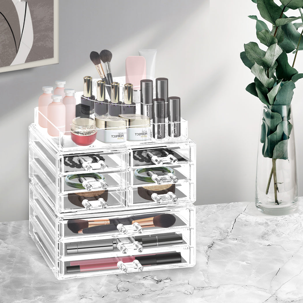 Acrylic Makeup Storage Box Clear Cosmetic