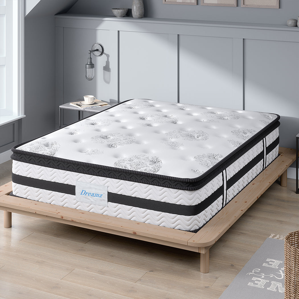 Dreamz Spring Mattress Bed Pocket Egg Double