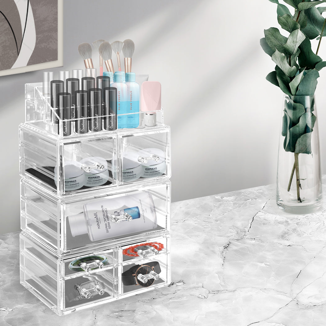 Cosmetic 7 Drawer Makeup Organizer Storage