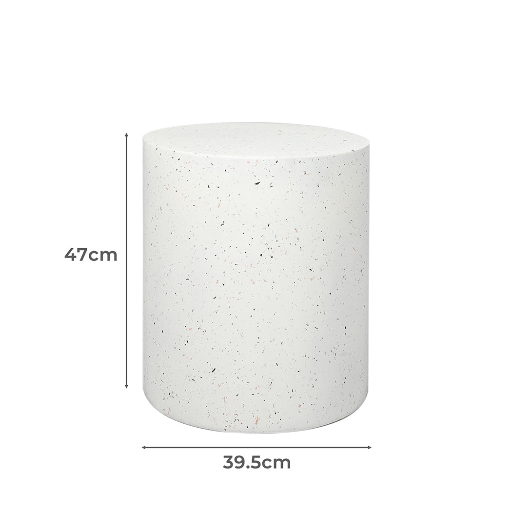 Levede Side Table Terrazzo Round End