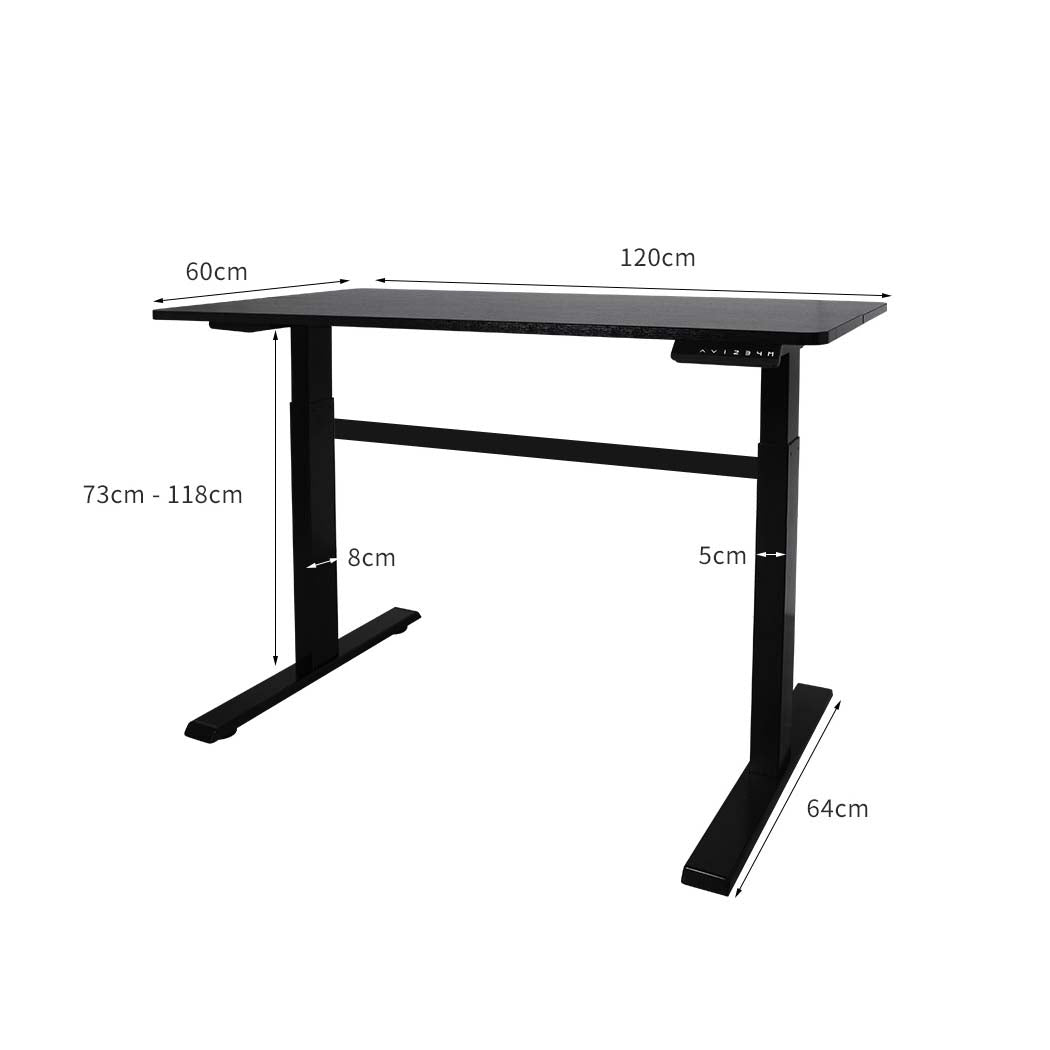 Levede Standing Desk Riser Motorised Black