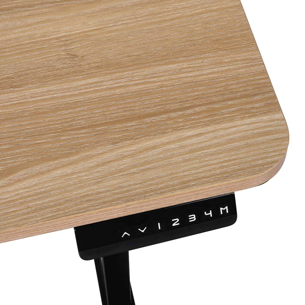 Levede Standing Desk Riser Motorised Oak